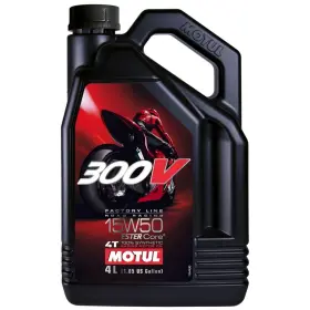 MOTUL 300V 15W-50 4T Factory line road racing 4L