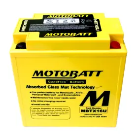 MotoBatt 12V/19Ah (P+L) MBTX16U