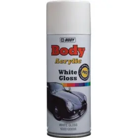 HB BODY barva na radiátory bílá MATNÁ VE SPREJI 400ML