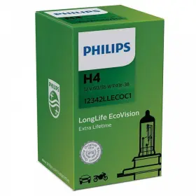 PHILIPS ECOVISION H4 12V 60/55W P43T