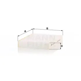 MANN FILTER Kabinový filtr CU 25 003