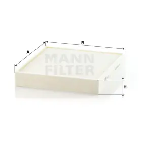 MANN FILTER Kabinový filtr CU 26 010