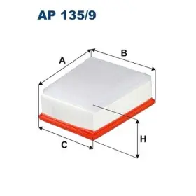 FILTRON Vzduchový filtr AP 135/9