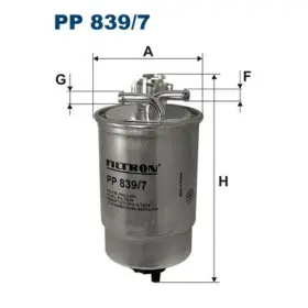 FILTRON Palivový filtr PP 839/7