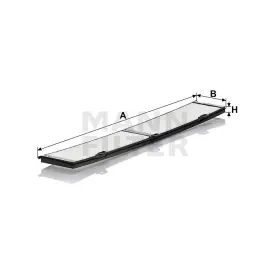 MANN FILTER Kabinový filtr CU 8430