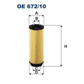 FILTRON Olejový filtr OE 672/10