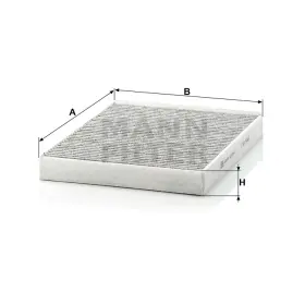 MANN FILTER Kabinový filtr CUK 2842