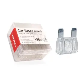 AMIO autopojistky MAXI pouzdro 10ks 80A
