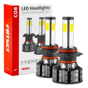 AMIO LED žárovky hlavního svícení HB3 COB 4Side