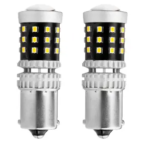 AMIO LED žárovky CANBUS 2016 39SMD 1156 BA15S P21W R10W R5W White 12V/24V