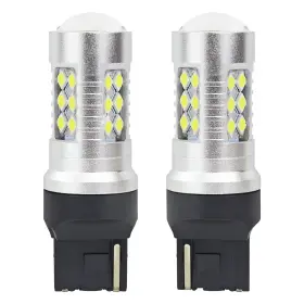 AMIO LED žárovky CANBUS 3030 24SMD T20 7440 W21W White 12V/24V