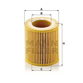 MANN FILTER Olejový filtr HU 816 z KIT
