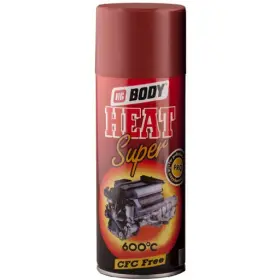 HB BODY 419 super heat - sprej do vysokých teplot 600°C červenohnědý 400ml