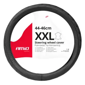 AMIO Potah volantu Leather Series SWC-51-XXL (44-46cm)