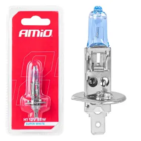 AMIO Halogenová žárovka H1 12V/55W Super White 1ks blistr