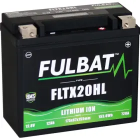 FULBAT LIFEPO4 12V 12AH 720A YTX20HL-BS