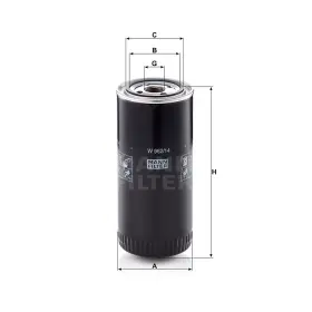 MANN FILTER Filtr hydrauliky W 962/14