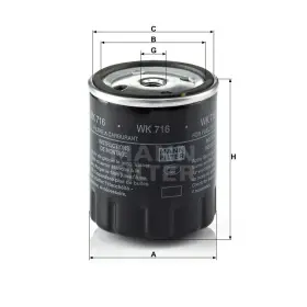 MANN FILTER Palivový filtr WK 716