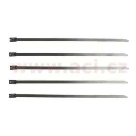 stahovací páska nerezová typ W4, 4,5x680 mm (sada 5 ks)