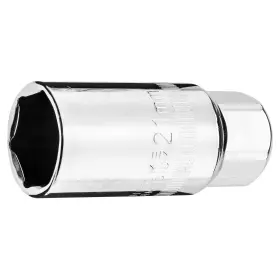 klíč na svíčky extra tenký s gumou (21 mm) 3/8"