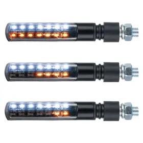 Sekvenční LED směrovky Nightslider 2 v 1, přední vč. denního svícení, OXFORD (sada vč. odporů, pár)
