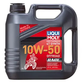 LIQUI MOLY 3052 MOTOROVÝ OLEJ MOTORBIKE 4T SYNTH 10W-50 OFFROAD RACE - 4L