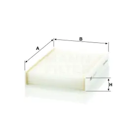MANN FILTER Kabinový filtr CU 20 013