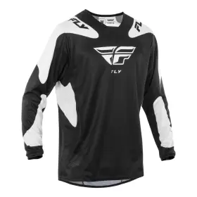 šaty KNETIC SYM, FLY RACING - USA 2025 (černá/bílá, vel. L)