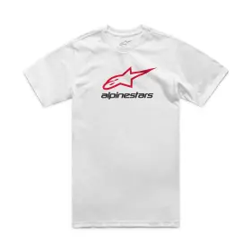 tričko ALWAYS 2.0 CSF, ALPINESTARS (bílá/červená/černá, vel. L)