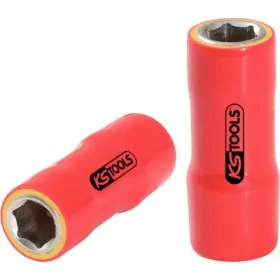 Ks Tools - VDE nadstavec šesťhranný dlhý 1/4" 13mm