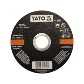 Yato - Rezný kotúč na kov Ø115 x 22 x 1.2mm