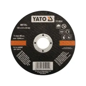 Yato - Rezný kotúč na kov Ø125 x 22 x 2.5mm
