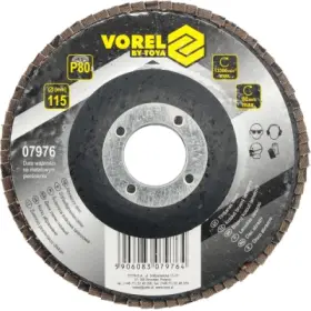 Vorel - Kotúč brúsny lamelový 115mm P40