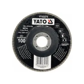 YATO - Kotúč lamelový brúsny 125 x 22.4mm P100