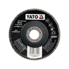 Yato - Kotúč lamelový korundový brúsny 125 x 22.2mm P120