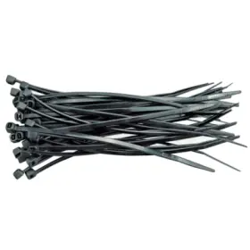 Vorel - Páska sťahovacia čierna 200x2.5mm 100ks