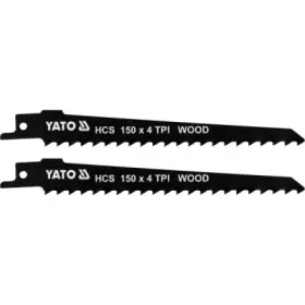 Yato - Pílové listy HCS, 4TPI, 150mm, 2ks