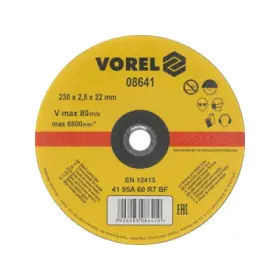 Vorel - Rezný kotúč na kov Ø230 x 22 x 2.5mm