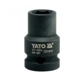 Yato - Nadstavec rázový šesťhranný krátky 1/2", 12mm