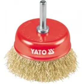 Yato - Kefa drôtený čelné s nástavcom do vŕtačky 75mm
