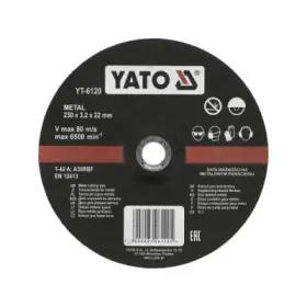 Yato - Rezný kotúč na kov Ø230 x 22 x 3.2 mm