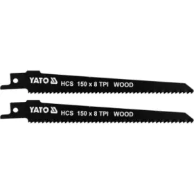Yato - Pílové listy HCS, 8TPI, 150mm, 2ks