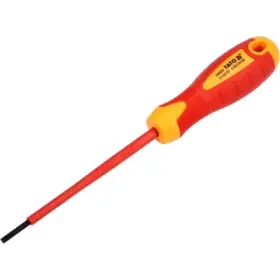 Yato - skrutkovač s VDE izoláciou plochý 3 x 100mm