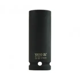 YATO - Rázový nadstavec šesťhraný dlhý 1/2" 21mm