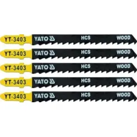 Yato - List pílový do priamočiarej píly na drevo typ T 6TPI súprava 5ks
