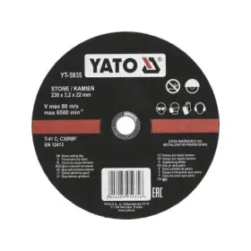 Yato - Kotúč na kameň 230 x 22 x 3.2mm
