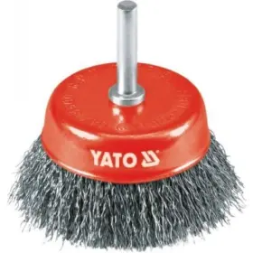 Yato - Kefa drôtený čelná s nástavcom do vŕtačky 75mm