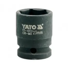 Yato - Nadstavec rázový šesťhranný krátky 1/2", 23mm
