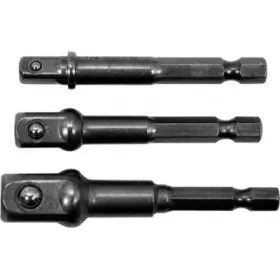 Yato - Súprava adaptérov 3ks HEX 1/4, 3/8, 1/2