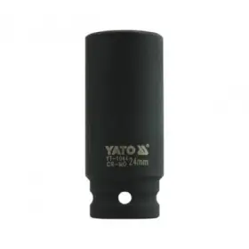 YATO - Rázový nadstavec šesťhraný dlhý 1/2" 24mm
